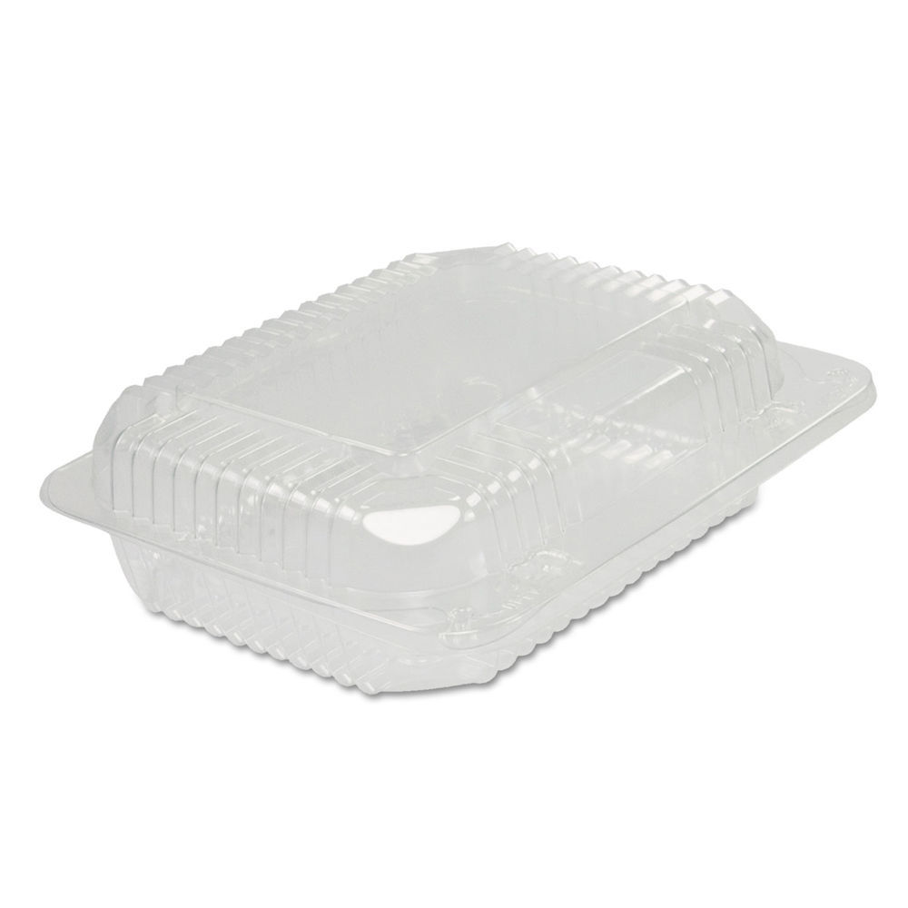 Dart Clearpac Safeseal Tamper-Resistant, Tamper-Evident Containers, Tall, Flat  Lid, 20 Oz, 5.7 X 7.3 X 1.8, Clear, 200/carton - Mfr Part# CH20TF