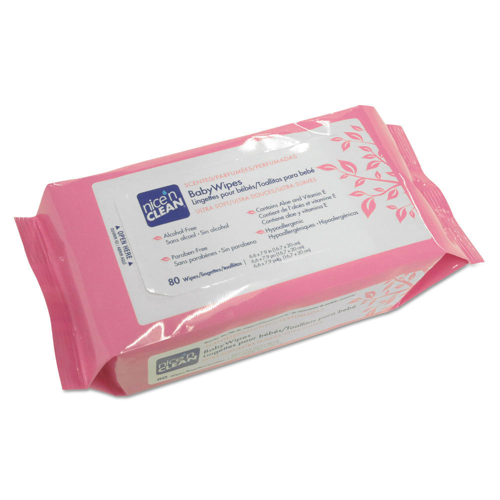 Degreasing Multi-Surface Wipes, 1-Ply, 11.5 x 10, 75, Floral Scent, White, Wipes/Pack, 9 Packs/Carton