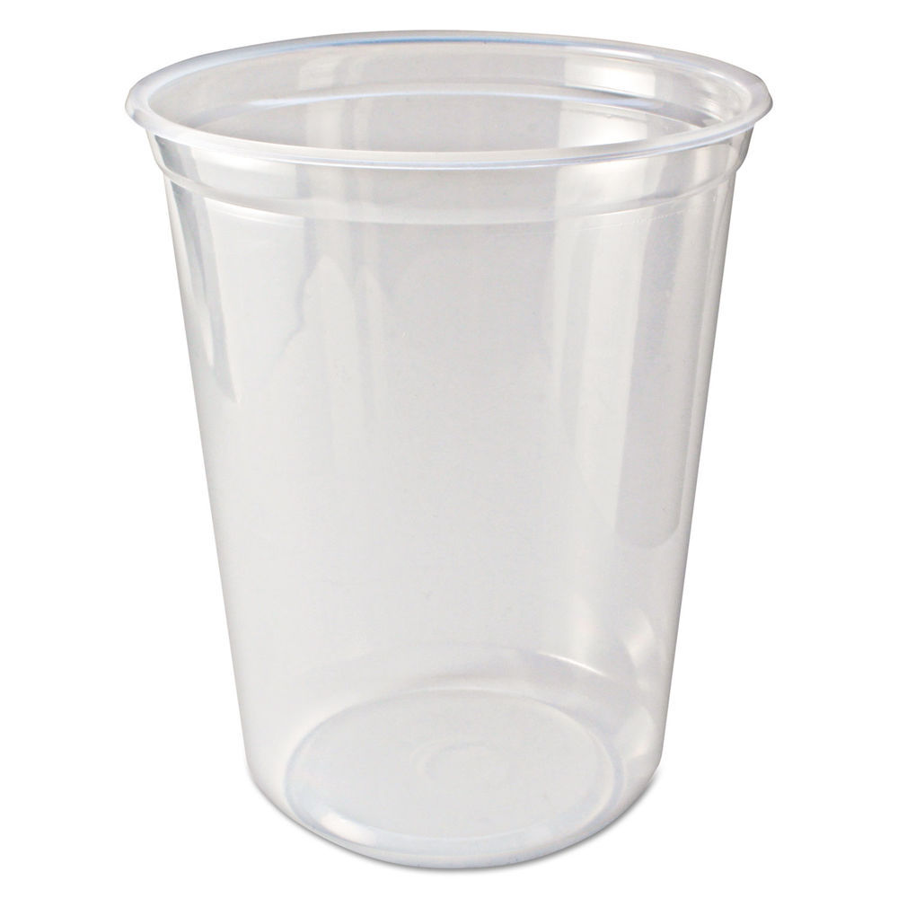 16 oz Plastic Deli Containers - 500 count