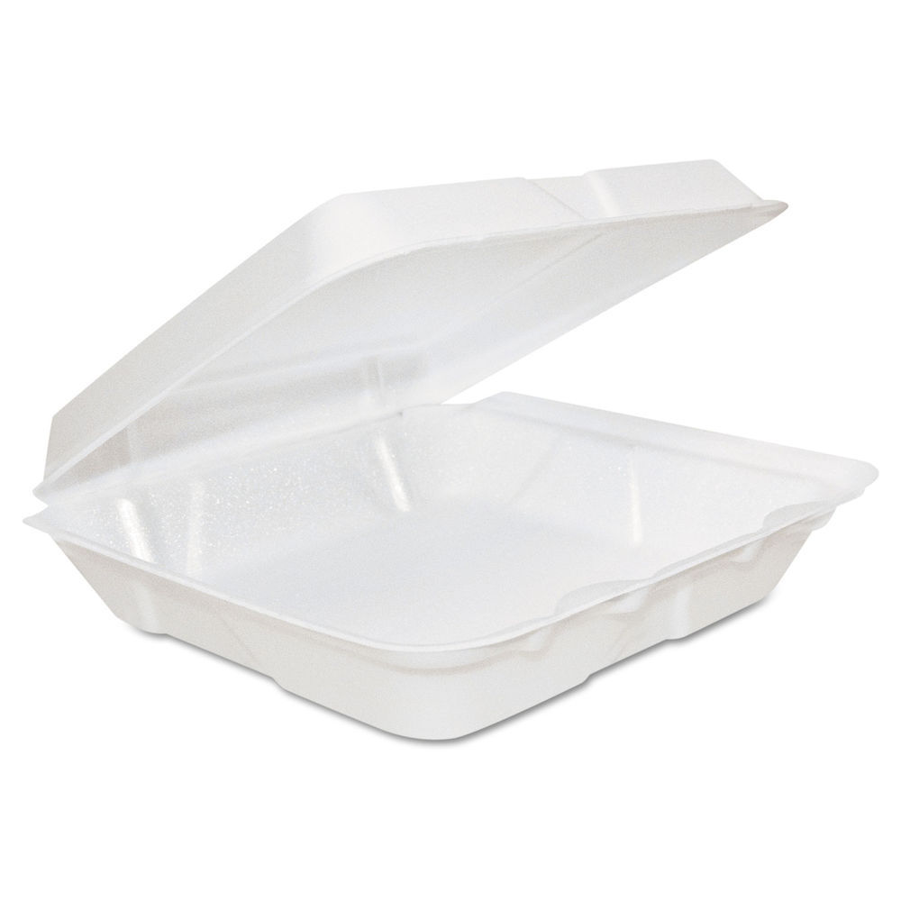 Foam Hinged Lid Container by Pactiv PCTYHD18SS00200