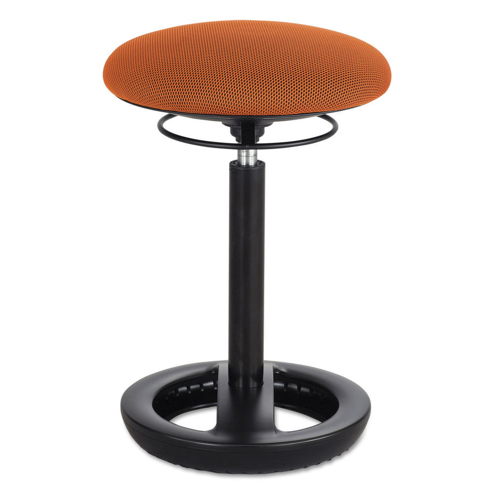 Steel Counter Stool, Backless, Supports Up to 250 lb, 25