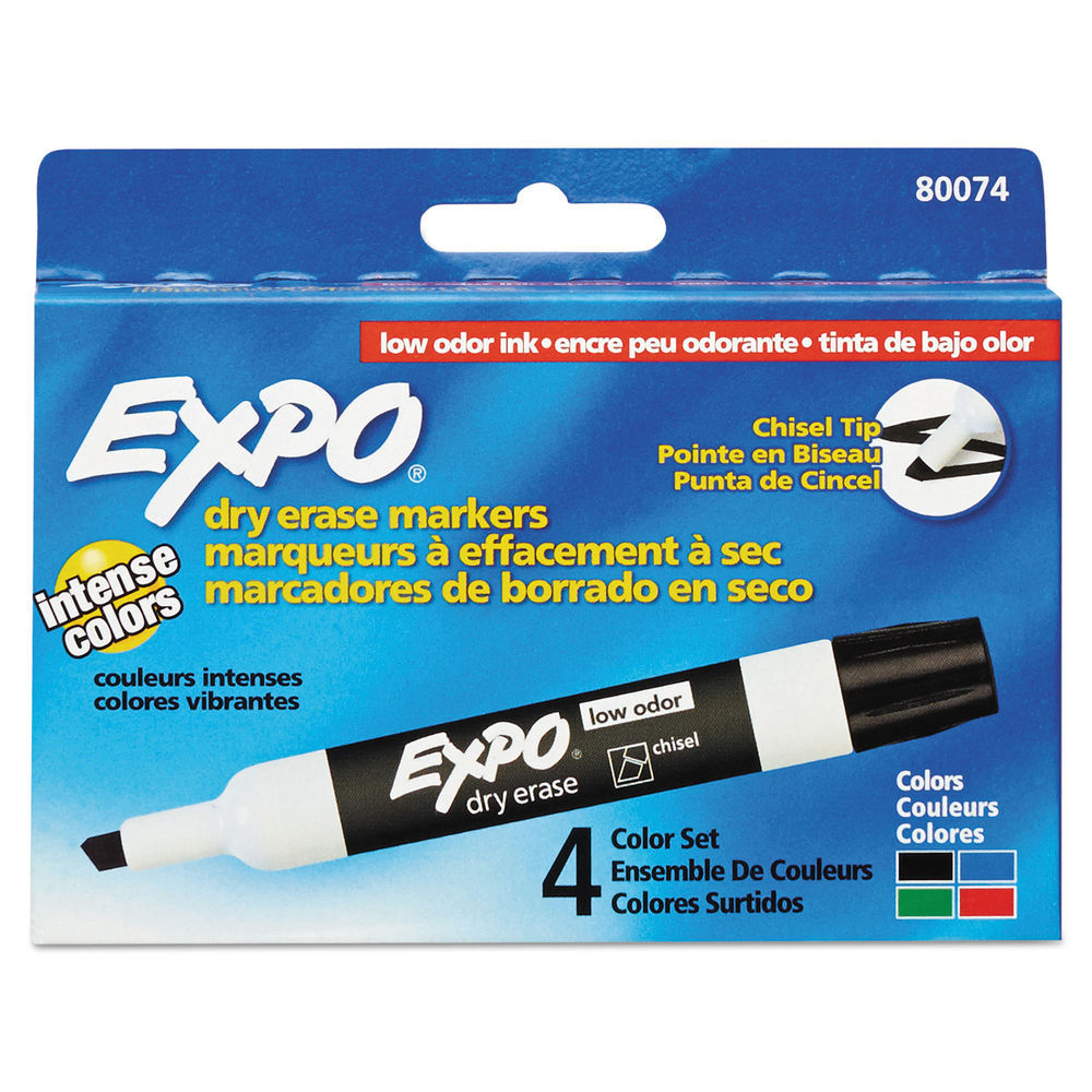 Boone Low-Odor ReWritables Dry Erase Mini-marker Set - 6 count