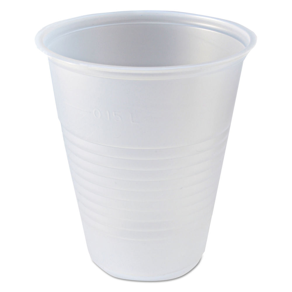 Greenware Cold Drink Cups, 16oz, Clear, 50/Sleeve, 20 Sleeves/Carton