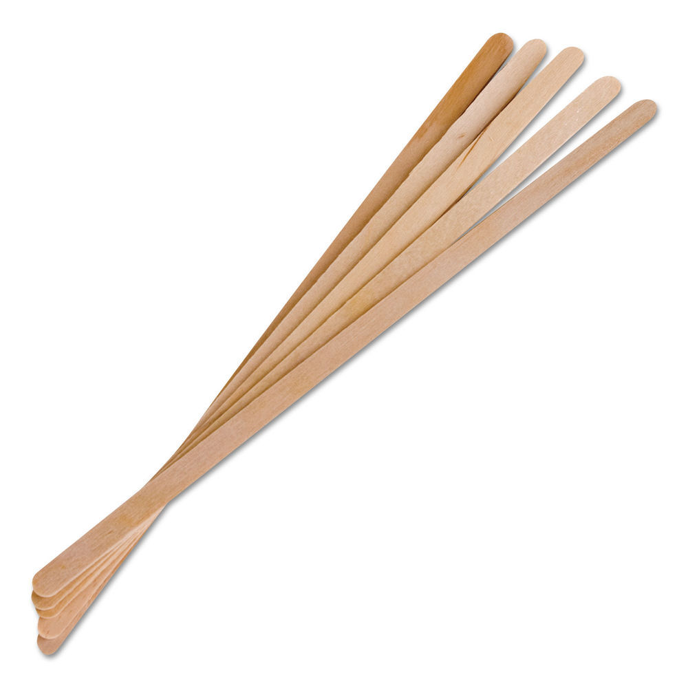 1000 Pack ] Wooden Coffee Stirrer Sticks 7.5 in.