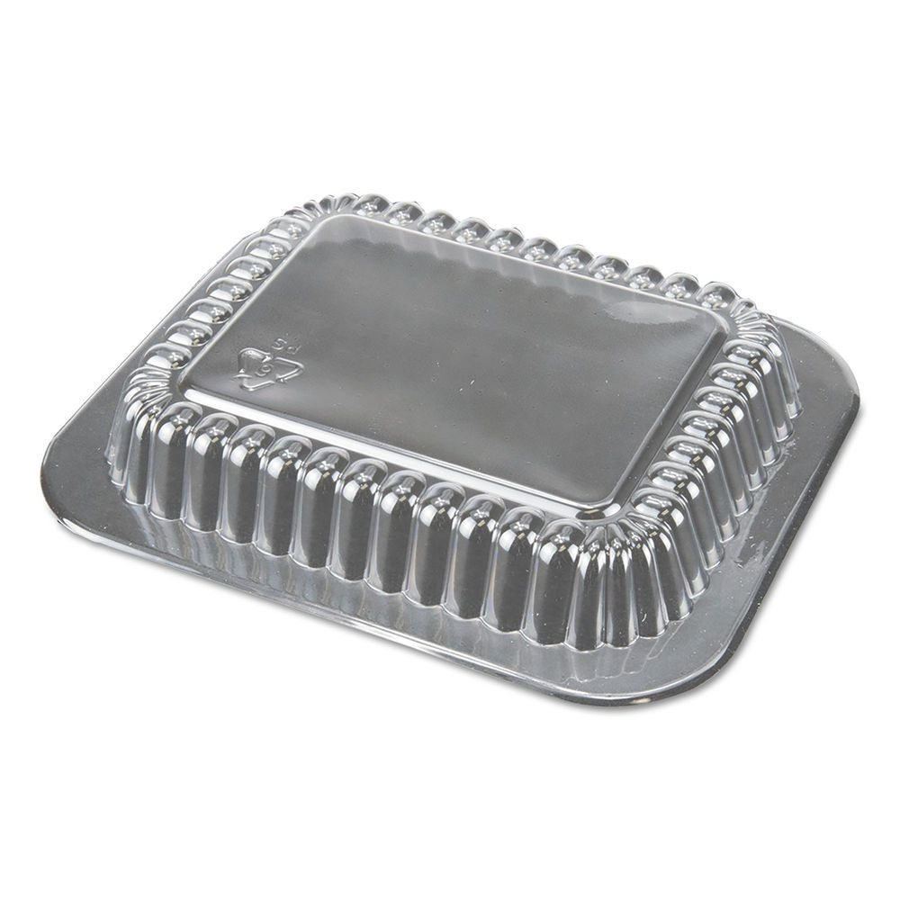 Dome Lids for 1 lb Oblong Containers, 5.13 x 4.13, Clear, Plastic, 1,000/Carton Dome Lids for 1 lb Oblong Containers, 5.13 x 4.13, Clear, Plastic, 1,000/Carton