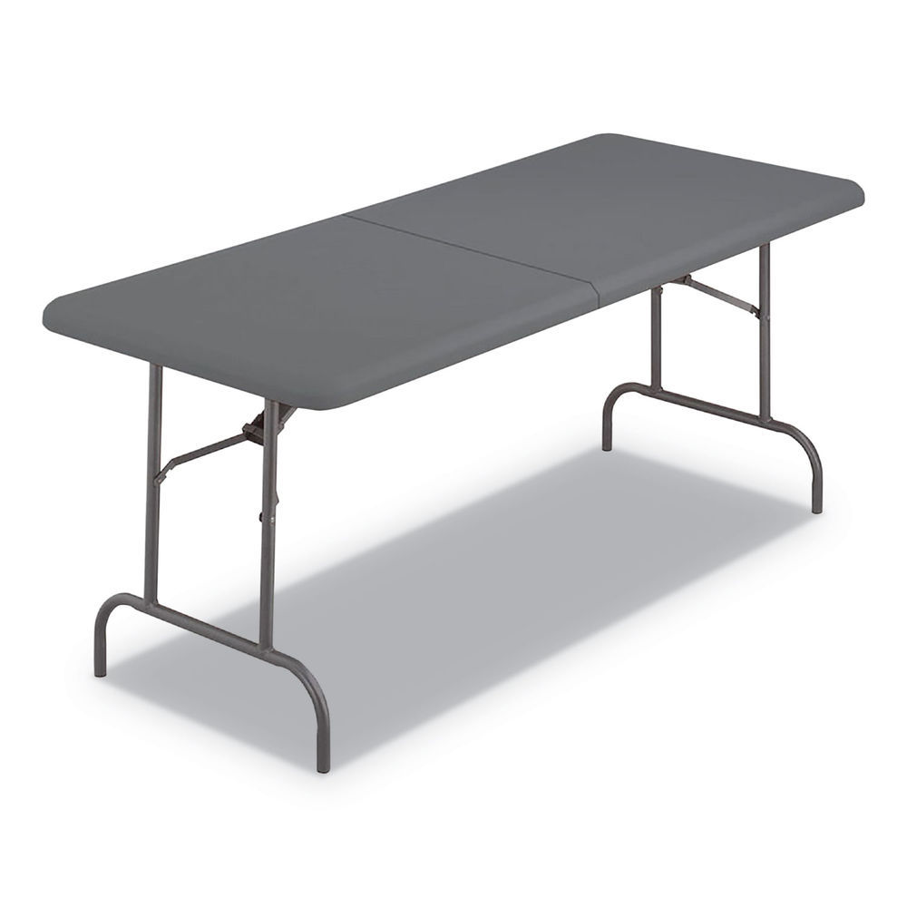 IndestrucTable Classic Bi-Folding Table, Rectangular, 30