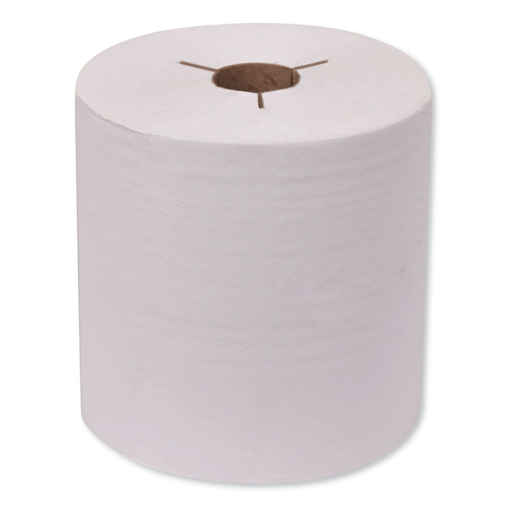 Universal Hand Towel Roll, Notched, 1-Ply, 8