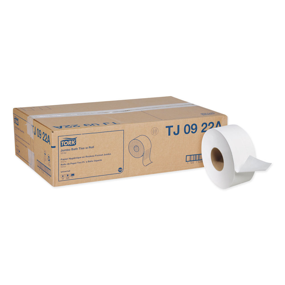 Universal Jumbo Bath Tissue, Septic Safe, 2-Ply, White, 3.48 Universal Jumbo Bath Tissue, Septic Safe, 2-Ply, White, 3.48