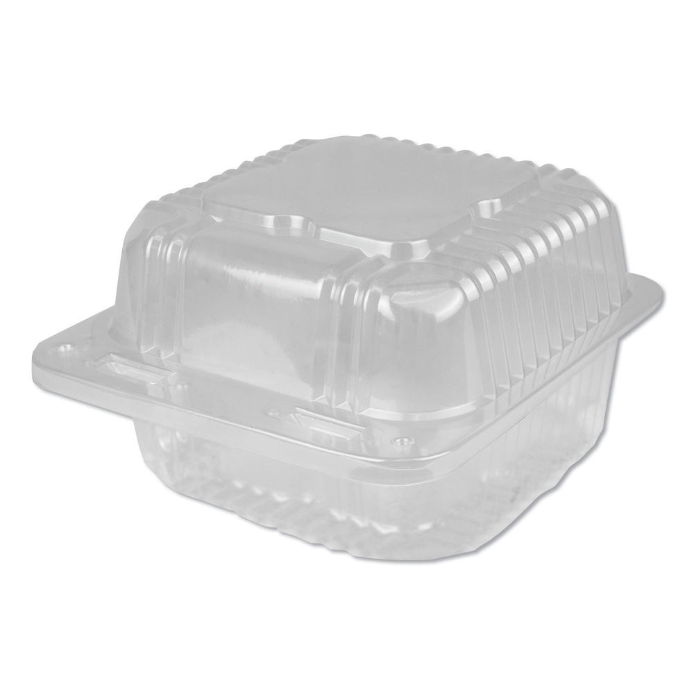 EarthChoice Pet Container Bases 4-Compartment 32 oz 6.13 x 6.13 x 2.61 Clear 360/Carton