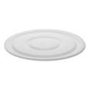 Pactiv Evergreen Meat Tray, #4 Shallow, 9.13 x 7.13 x 0.65, White, Foam,  500/Carton