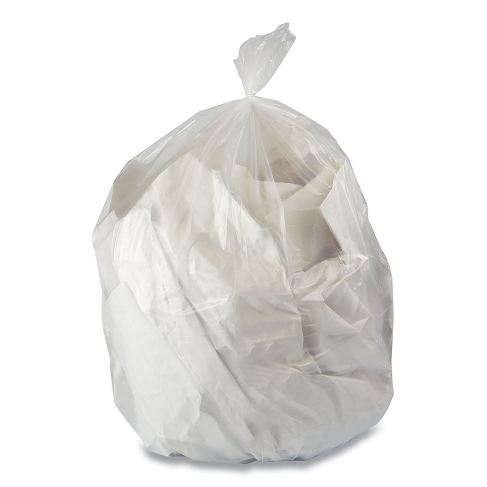 Industrial Drum Liners Rolls, 60 gal, 2.5 mil, 38 x 65, Clear, 1 Roll 50 Bags Industrial Drum Liners Rolls, 60 gal, 2.5 mil, 38 x 65, Clear, 1 Roll 50 Bags