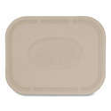 World Centric Fiber Trays, 5-Compartment, 8.5 x 10.24 x 1.01, Natural, Paper, 400/Carton