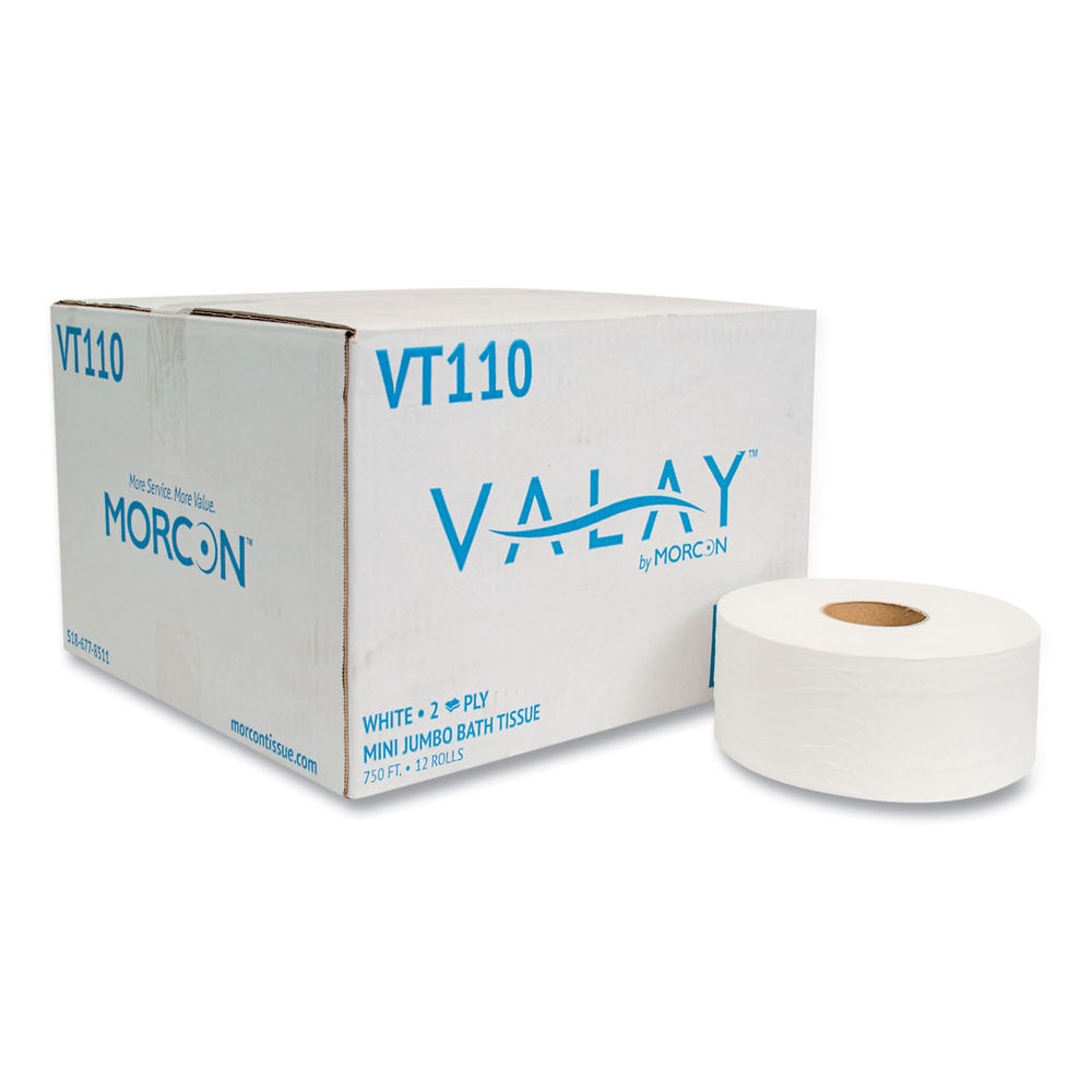 Morcon Valay Interfolded Napkins, 2-Ply, 6.5 X 8.25, Kraft, 6,000 ...