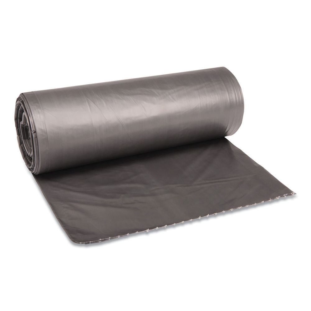 Low-Density Waste Can Liners, 60 gal, 1.1 mil, 38