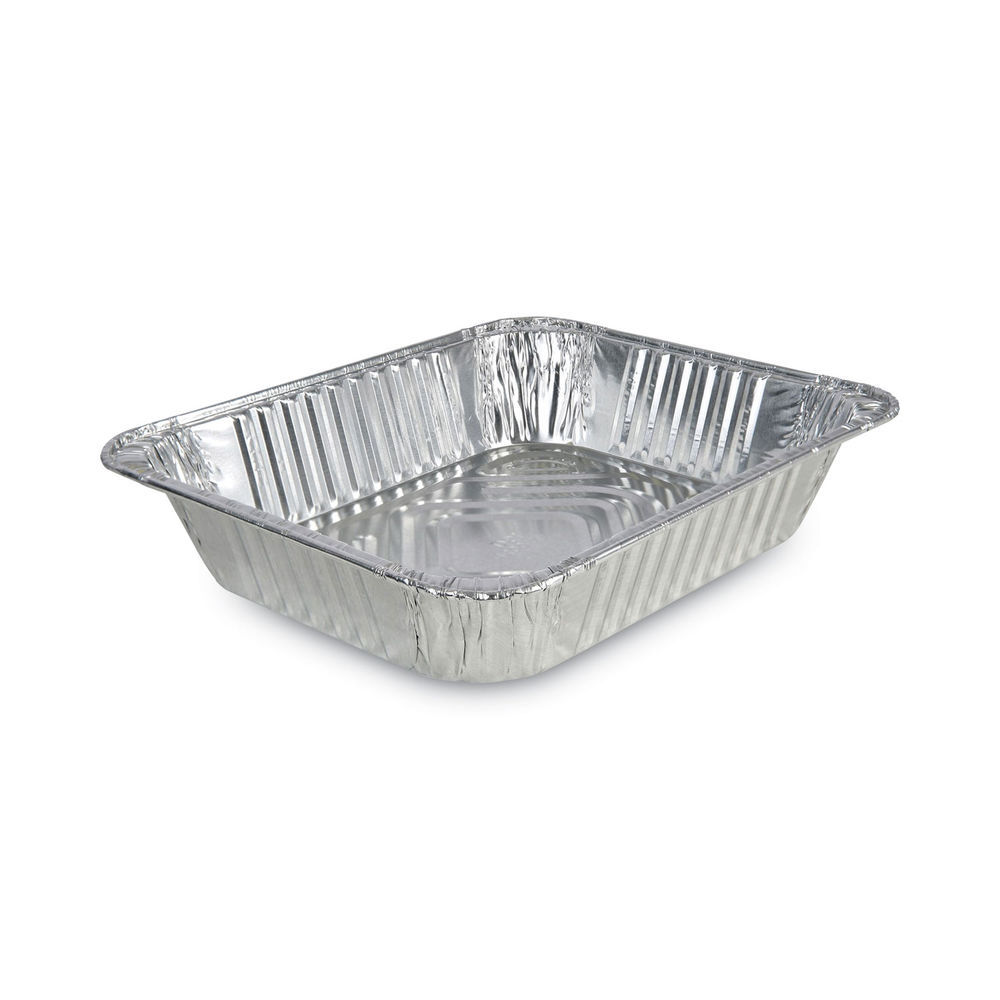 Aluminum Steam Table Pans, Half-Size Deep128 oz., 2.56 Aluminum Steam Table Pans, Half-Size Deep128 oz., 2.56