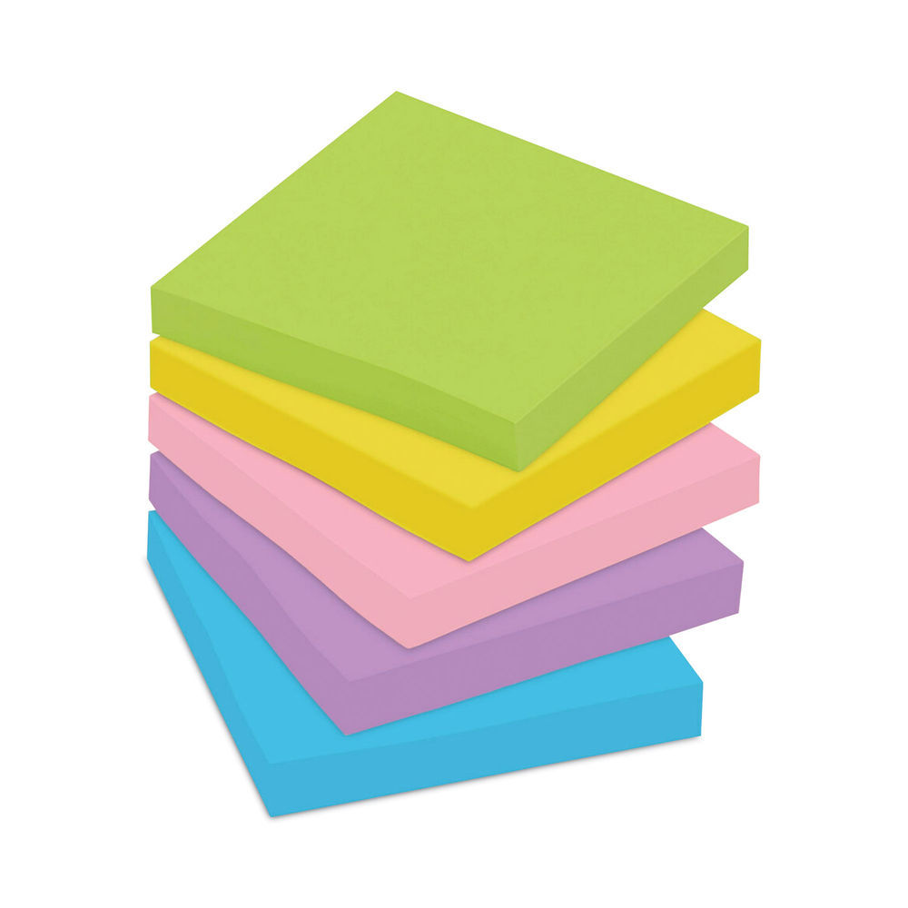 Post-it Original Pads in Canary Yellow, 1.38 x 1.88, 100 Sheets