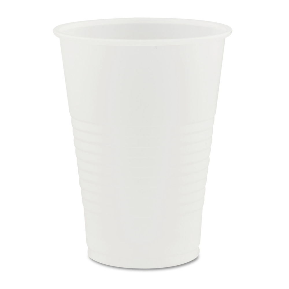 Dart Conex Galaxy Polystyrene Plastic Cold Cups, 7 oz, Clear - 100 count