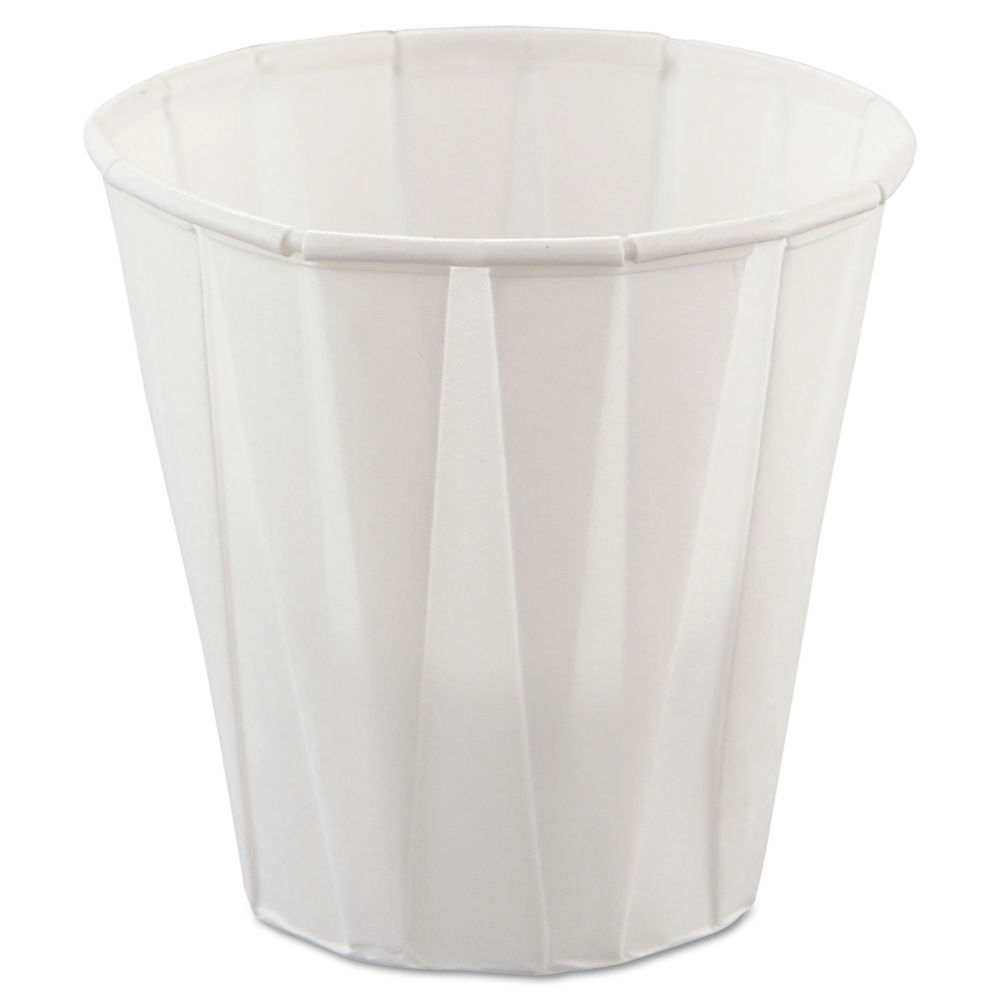 Dart Plastic Medical & Dental Cups, 10 oz, Clear, Graduated, 50/Bag, 20 Bags/Carton