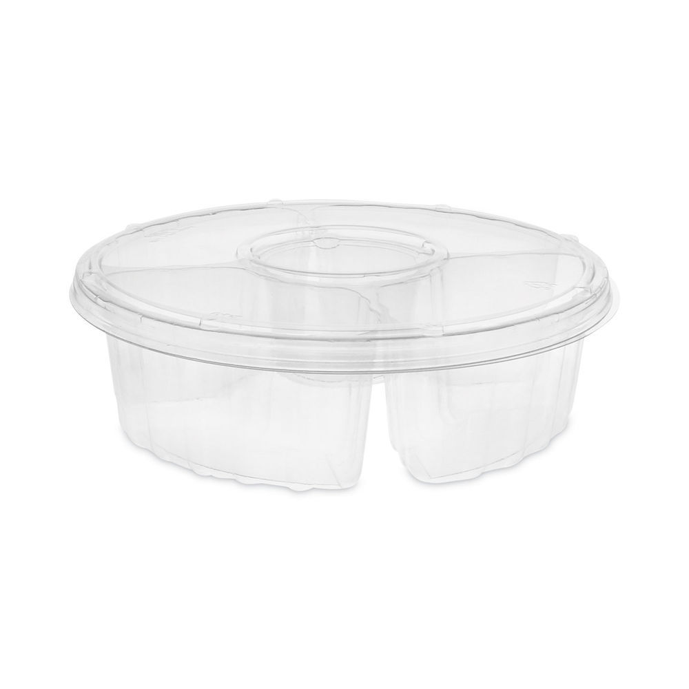 Pactiv YSD2532 32 oz. Plastic Deli Container with Lid - 240/Case