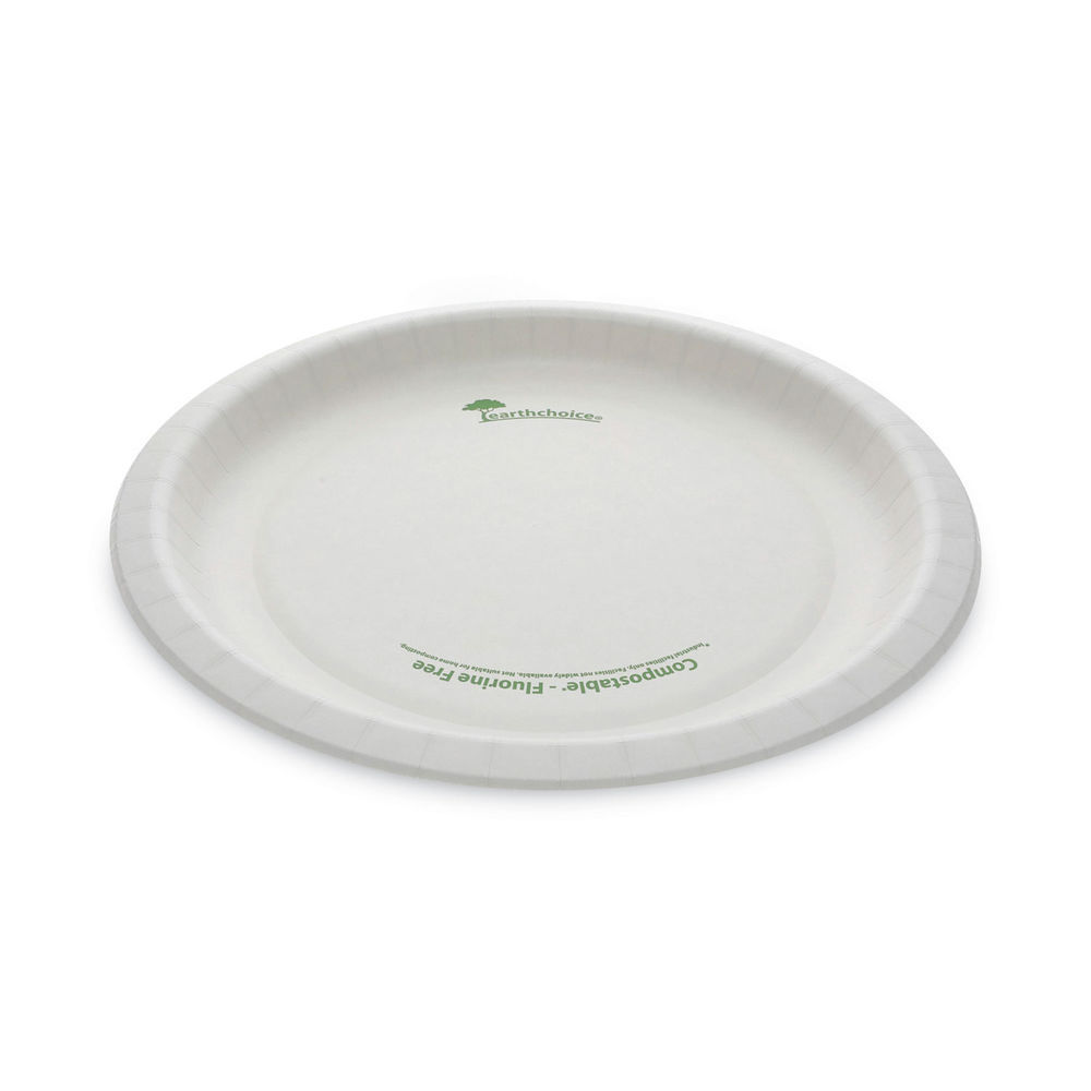 Pactiv Evergreen Placesetter Deluxe Laminated Foam Dinnerware, Plate, 8.88  dia, White, 500/Carton