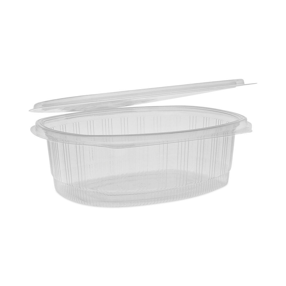 Clear Hinged Deli Container 32 Oz - 7.25 x 6.38 x 2.63/200