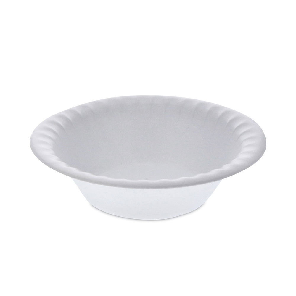 Pactiv Evergreen Placesetter Deluxe Laminated Foam Dinnerware, Plate, 8.88  dia, White, 500/Carton
