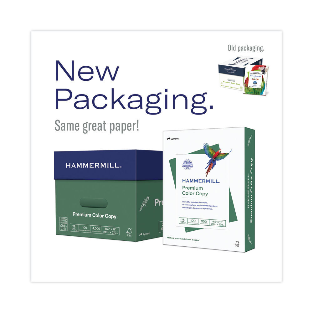 Hammermill® Premium Color Copy Print Paper, 100 Bright, 28 lb Bond