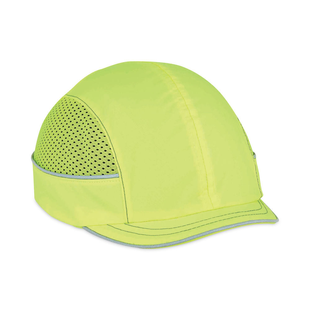 ergodyne Skullerz 8950 Bump Cap Hat, Micro Brim, Lime, Ships in 1-3 ...