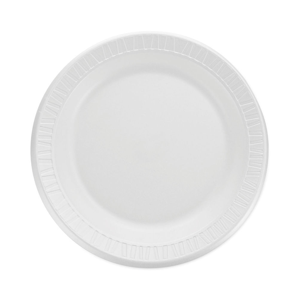 Dart Quiet Classic Laminated Foam Dinnerware, Plate, 9, White, 125/Pack, 4  Packs/Carton - Mfr Part# 9PWQ