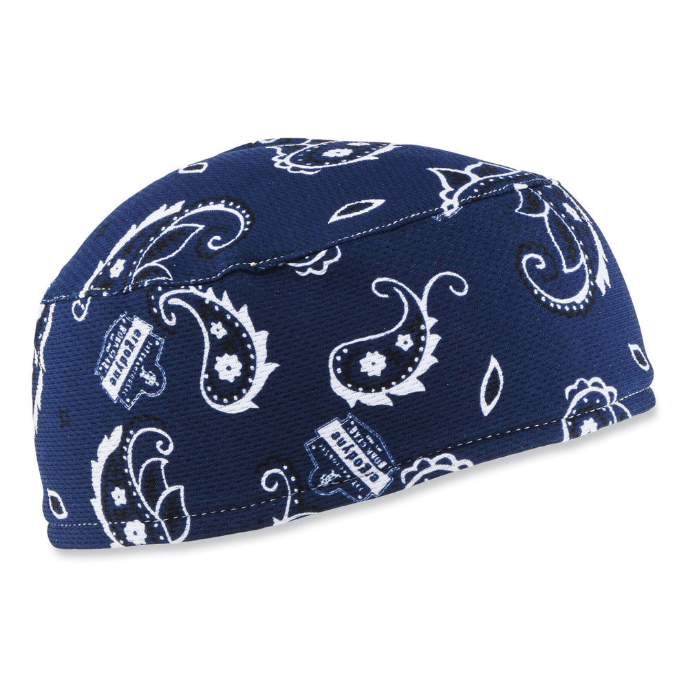 Chill-Its 6630 High-Performance Terry Cloth Skull Cap, Polyester, One Size Fit Most, Navy Western, Ships in 1-3 Business Days Chill-Its 6630 High-Performance Terry Cloth Skull Cap, Polyester, One Size Fit Most, Navy Western, Ships in 1-3 Business Days
