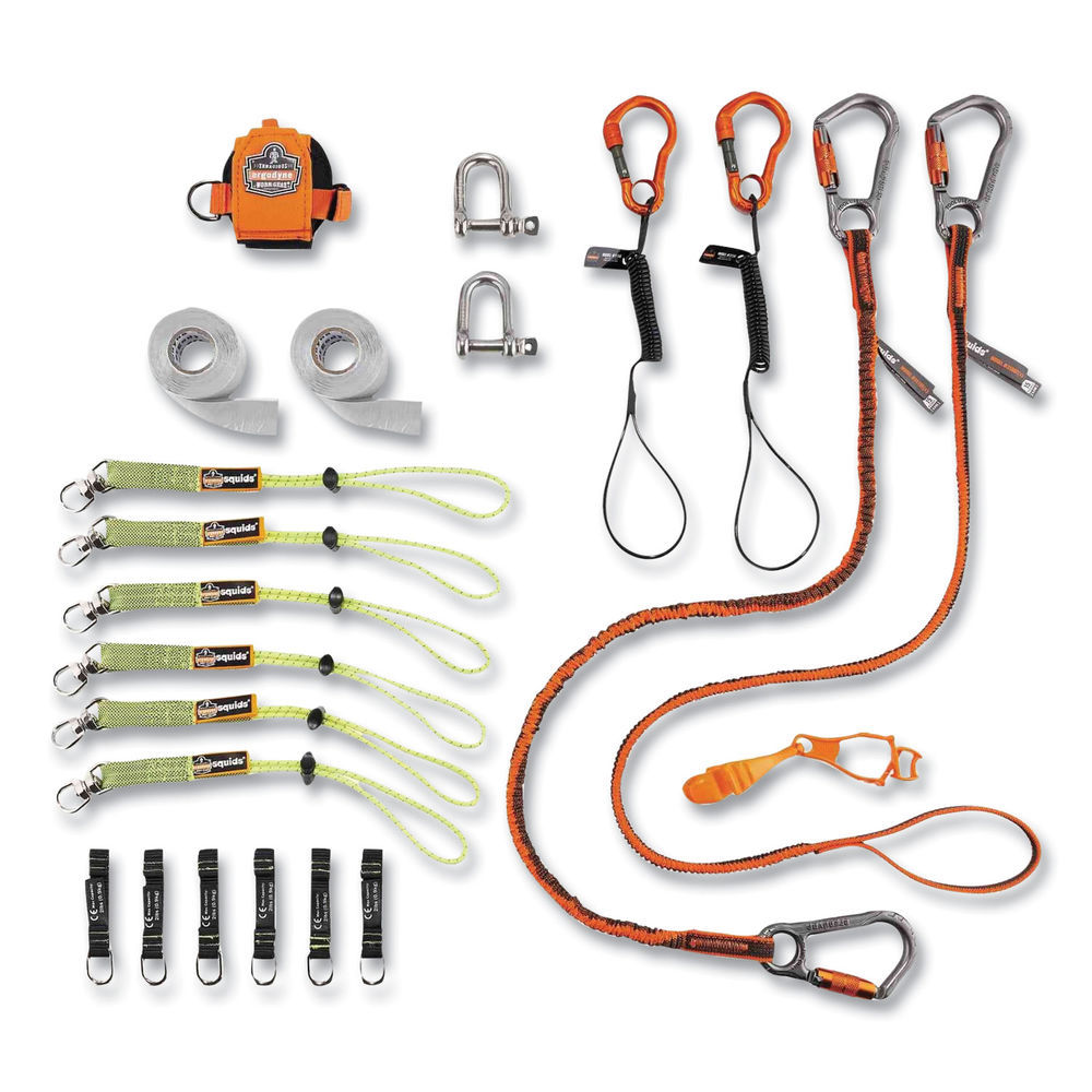 Squids 3184 Concrete Finisher + Mason Tool Tethering Kit, Asstd Max Work Cap, Lengths and Colors, Ships in 1-3 Business Days