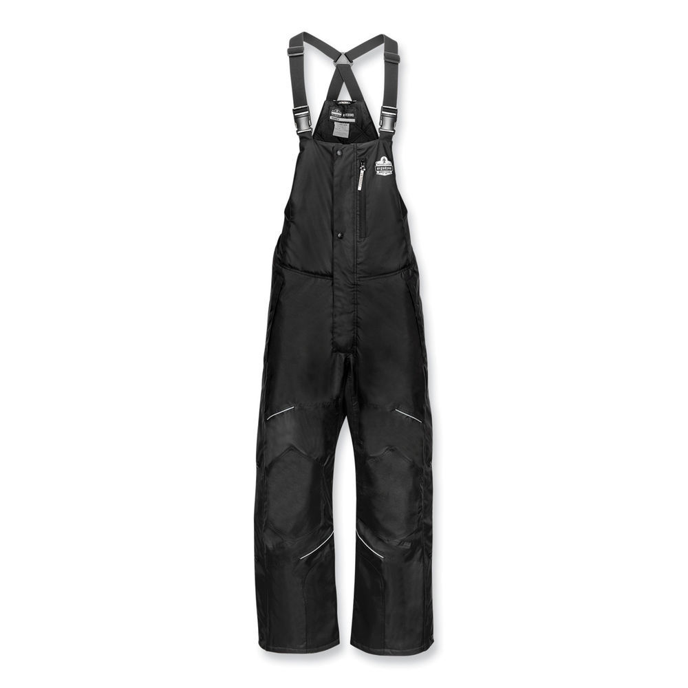 N-Ferno 6471 Thermal Bibs with 500D Nylon Shell, Small, Black, Ships in 1-3 Business Days