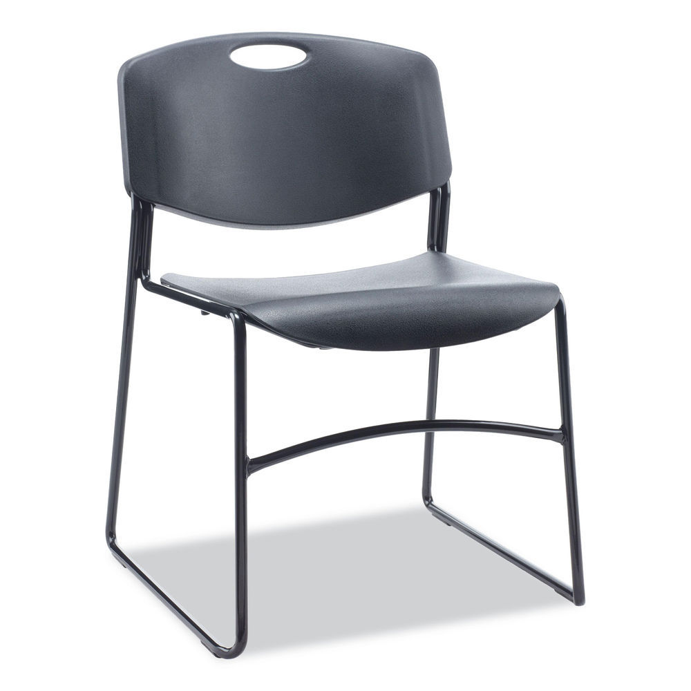 Alera Resin Stacking Chair, Supports Up to 275 lb, 18.50