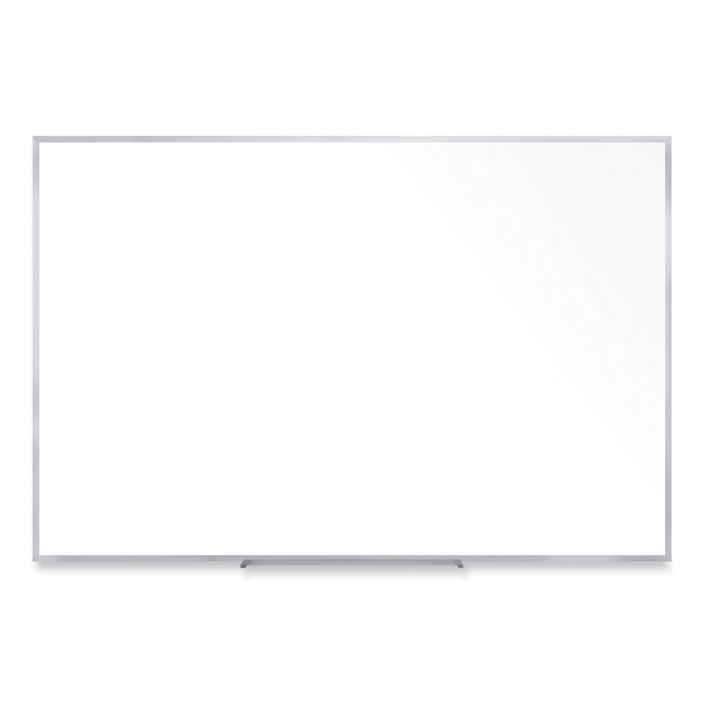 Non-Magnetic Whiteboard with Aluminum Frame, 48.63 x 48.47, White Surface, Satin Aluminum Frame, Ships in 7-10 Business Days