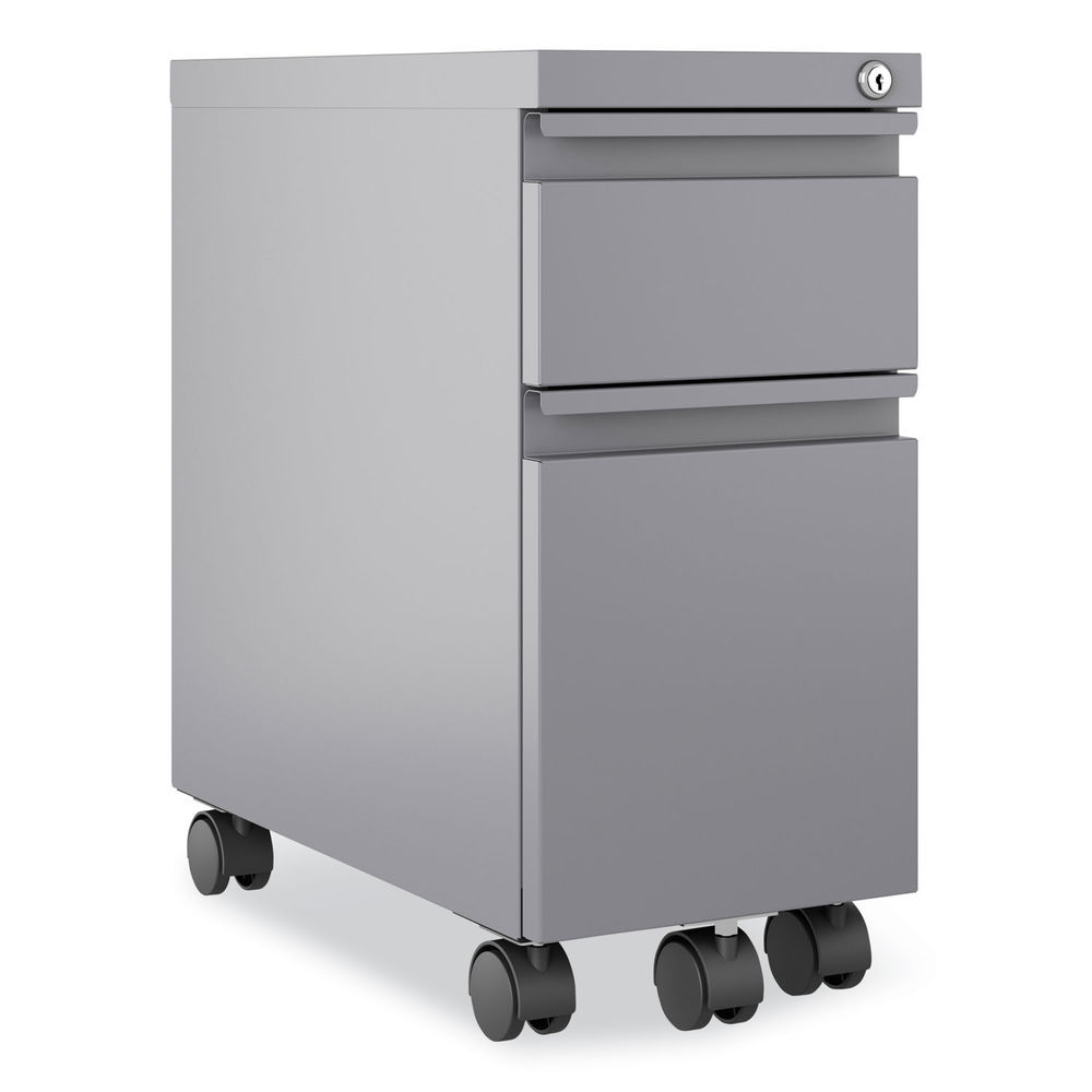 Zip Mobile Pedestal File, 1-Drawer, File, Legal/Letter, Black, 10 x 19.88 x 21.75, Ships in 4-6 Business Days