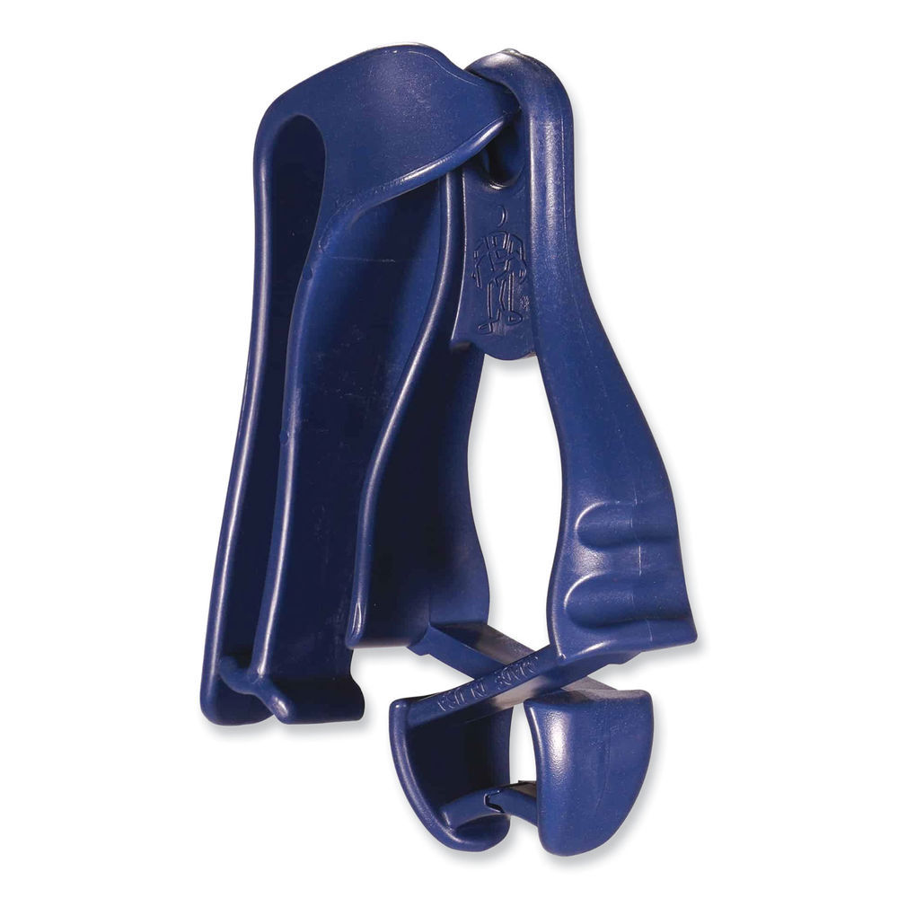 Squids 3400MD Metal Detectable Dual Clip Glove Clip Holder, 1x1x6.5, Acetal Copolymer, Deep Blue, Ships in 1-3 Business Days Squids 3400MD Metal Detectable Dual Clip Glove Clip Holder, 1x1x6.5, Acetal Copolymer, Deep Blue, Ships in 1-3 Business Days