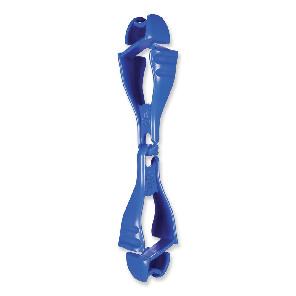Squids 3400MD Metal Detectable Dual Clip Glove Clip Holder, 1x1x6.5, Acetal Copolymer, Deep Blue, Ships in 1-3 Business Days Squids 3400MD Metal Detectable Dual Clip Glove Clip Holder, 1x1x6.5, Acetal Copolymer, Deep Blue, Ships in 1-3 Business Days