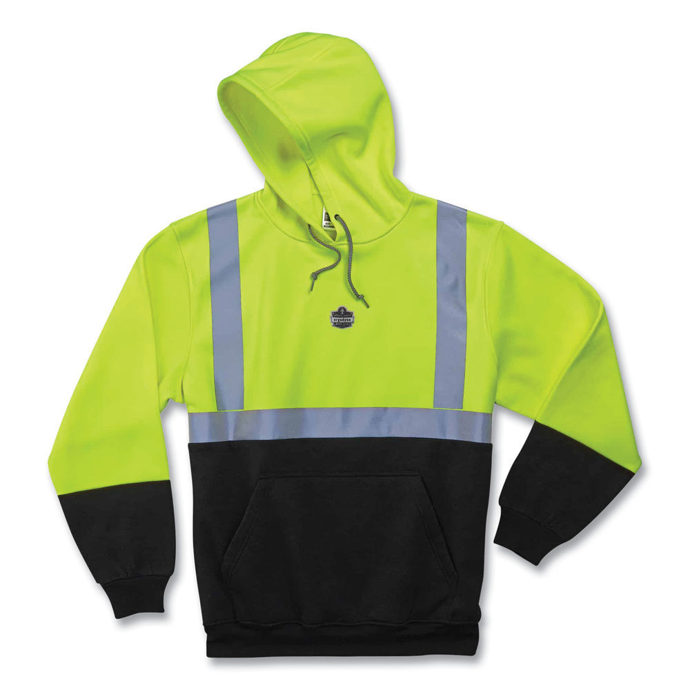 Ergodyne GloWear 8373 Hi-Vis Hooded Sweatshirt