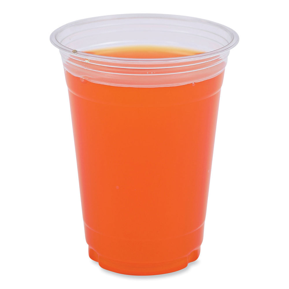 Boardwalk Clear Plastic Cold Cups, 20 oz, PET, 50 Cups/Sleeve, 20 ...