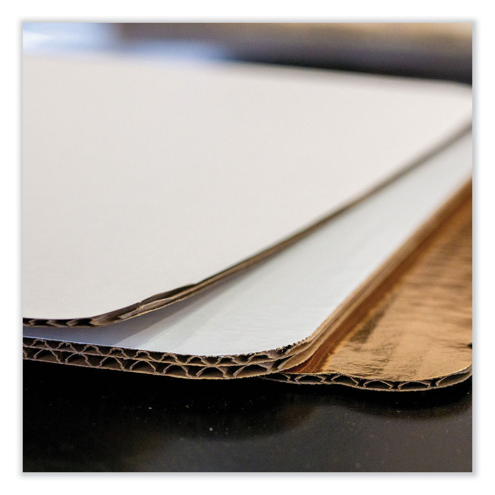 Bakery Bright White Cake Pad, Single Wall Pad, 19 x 14, White, Paper, 50/Carton Bakery Bright White Cake Pad, Single Wall Pad, 19 x 14, White, Paper, 50/Carton