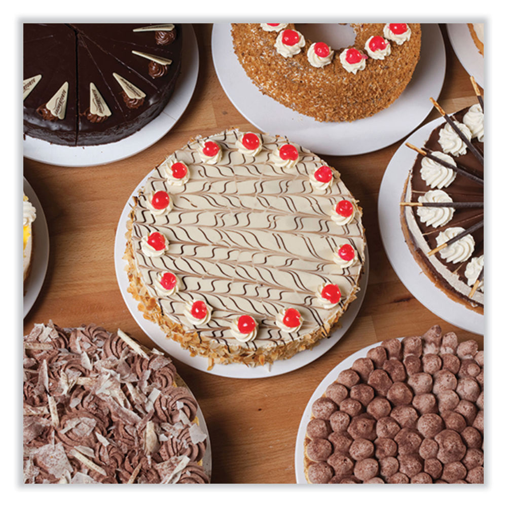 Bright White Cake Circles, 6 Bright White Cake Circles, 6