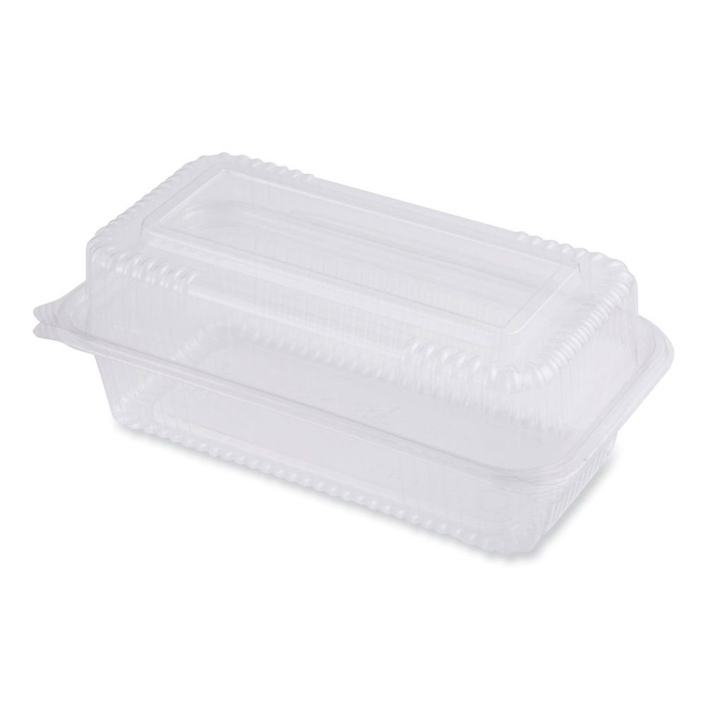 World Centric No Tree Folded Takeout Containers, 95 oz, 6.5 x 8.7 x 3.5, Natural, Sugarcane, 160/Carton