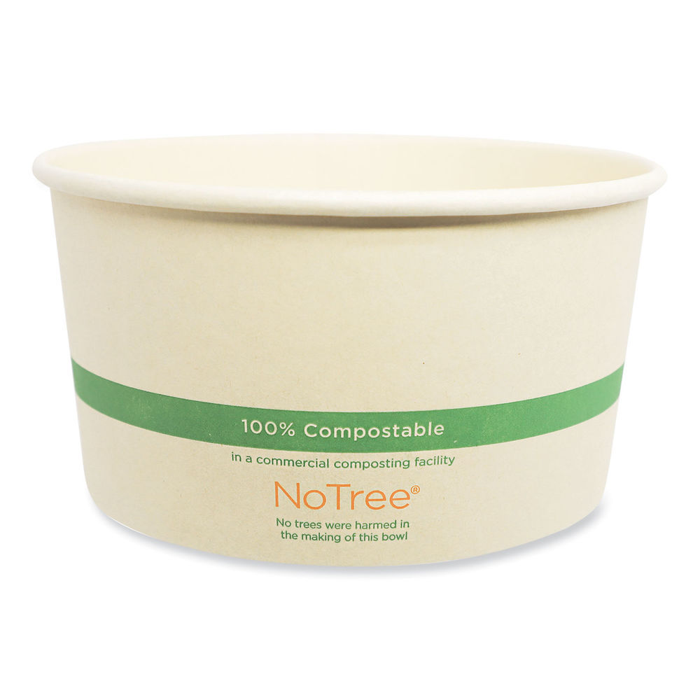 No Tree Wide Paper Bowls, 32 oz, 5.9 No Tree Wide Paper Bowls, 32 oz, 5.9