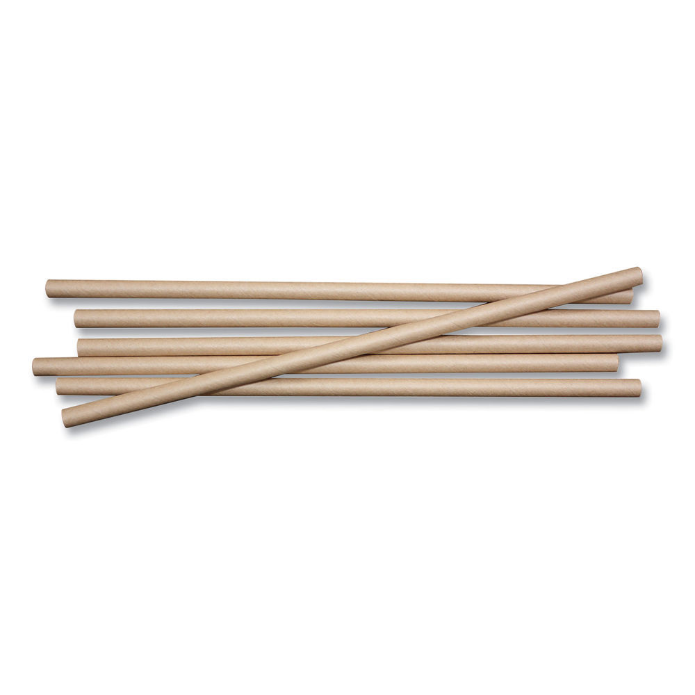 Sustainable Kraft Paper Straws, 8 Sustainable Kraft Paper Straws, 8