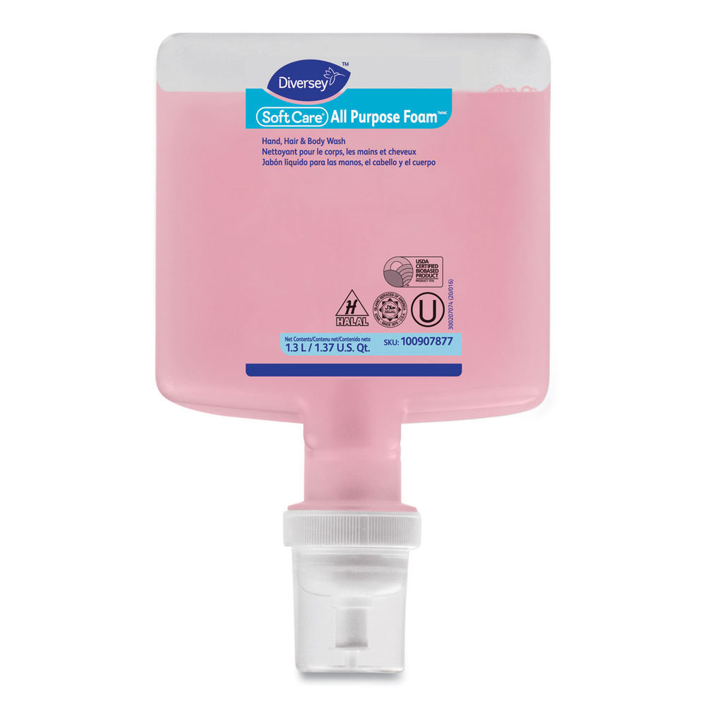 Soft Care All Purpose Foam for IntelliCare Dispensers, Floral, 1.3 L Cartridge, 6/Carton Soft Care All Purpose Foam for IntelliCare Dispensers, Floral, 1.3 L Cartridge, 6/Carton