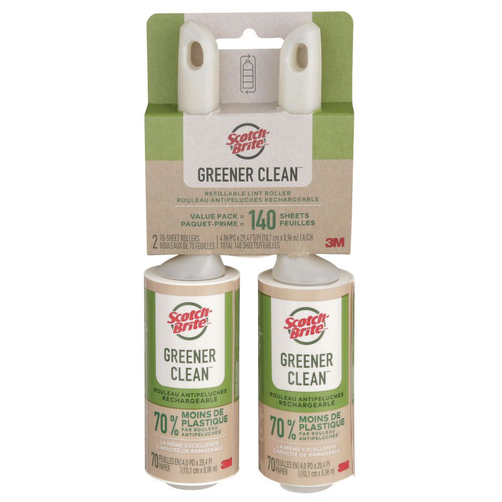 Greener Clean Lint Roller, 4 Greener Clean Lint Roller, 4