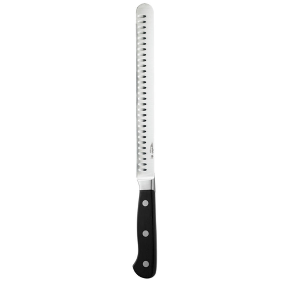 Cutlery-Pro 10, granton, forged, German carbon steel blade, Roast