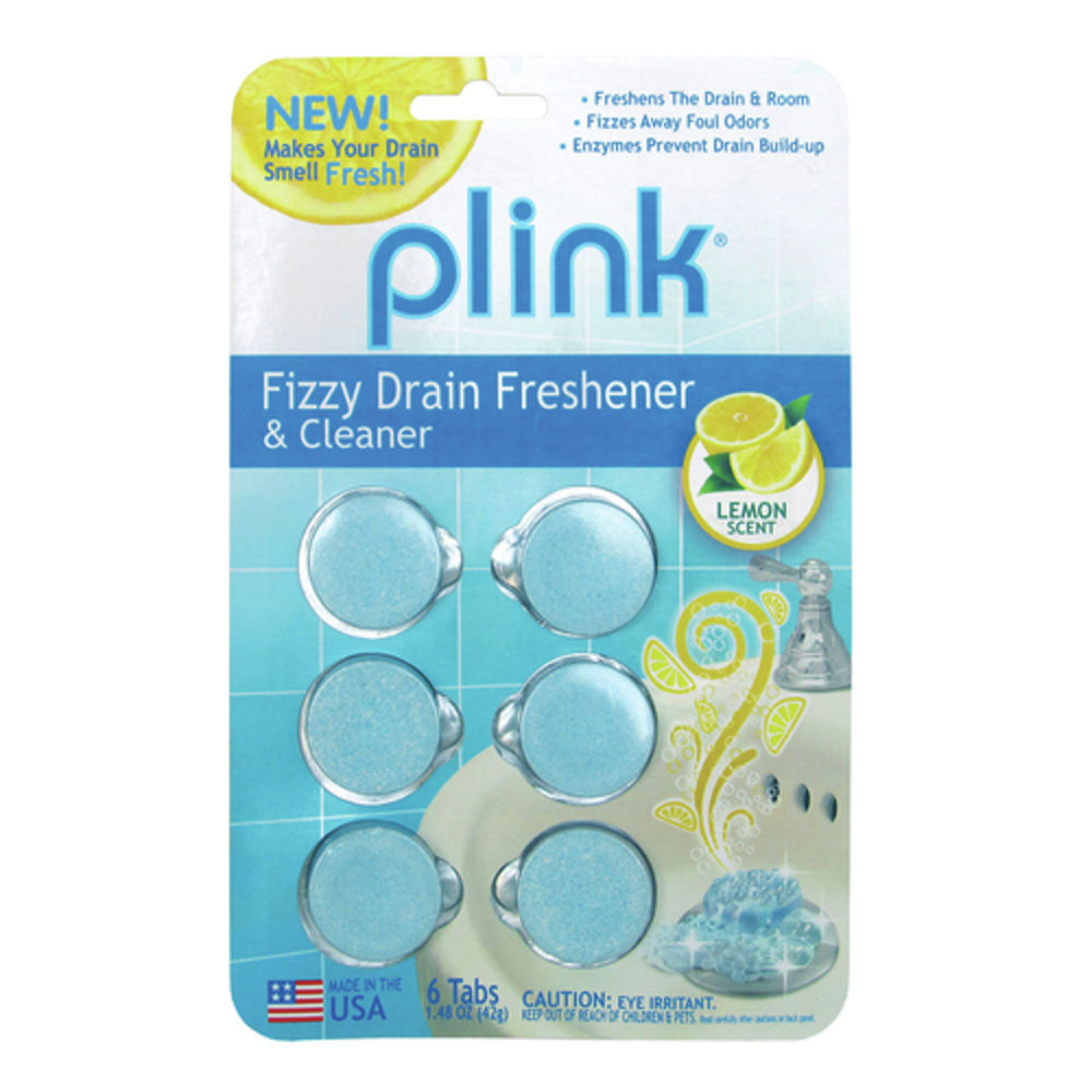 Plink Washer and Dishwasher Freshener Cleaner, 4 Tabs