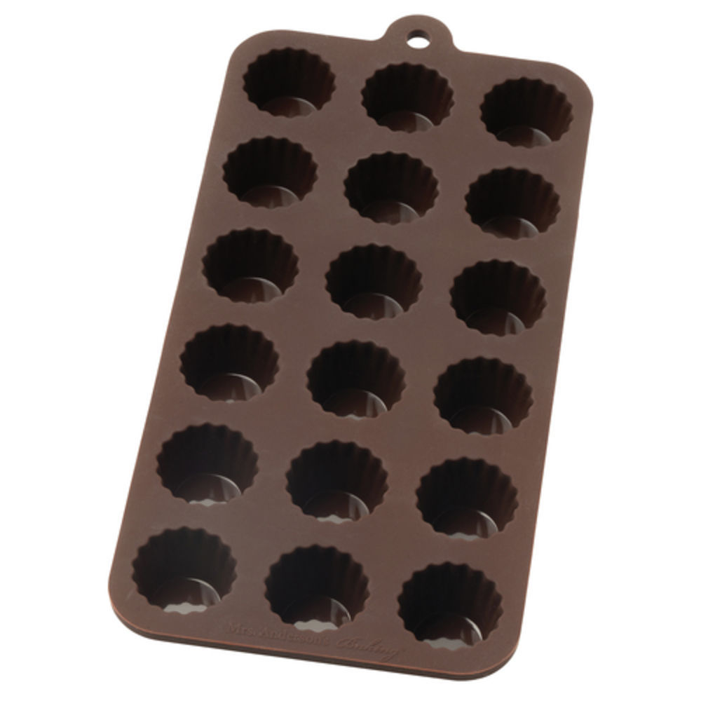 Mrs. Anderson's Baking Silicone Muffin Pan, 6 cup