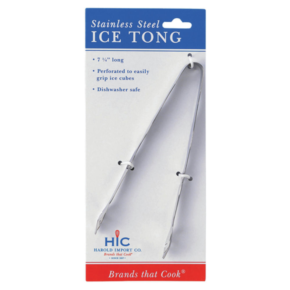 HIC 41253 Ice Tong 6in. Stainless Steel